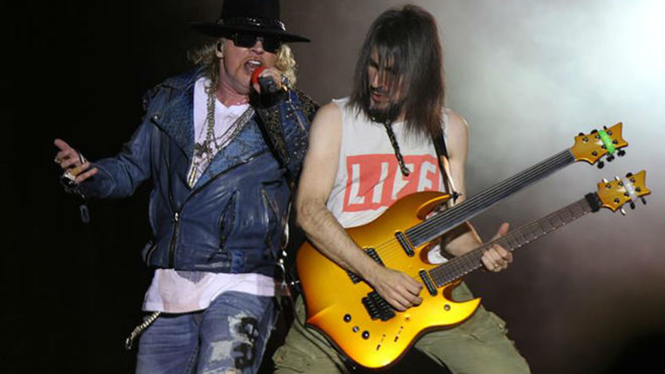 Guns N’Roses, penúltimo concierto en el Calderón